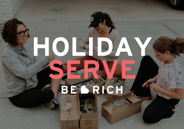 holiday serve be rich