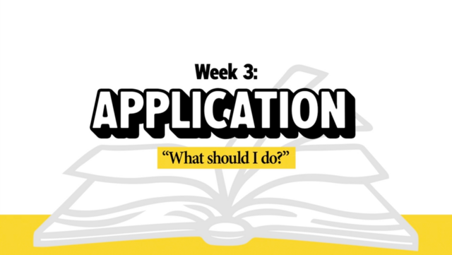 Methods - Week 3, Application